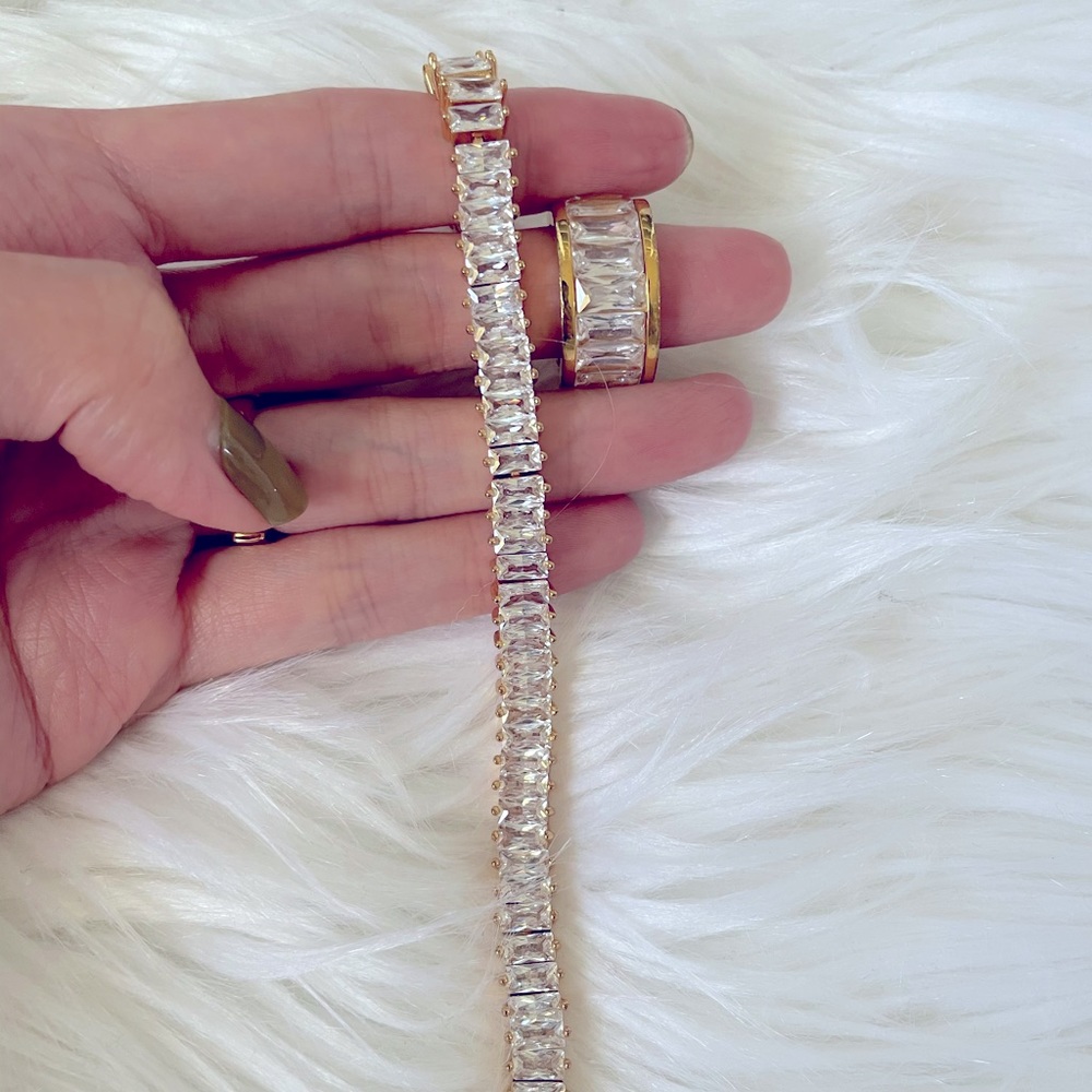 Bracelet and ring pair